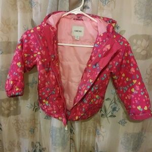 Cherokee Zip-Up Winter Jacket Girls size 3T